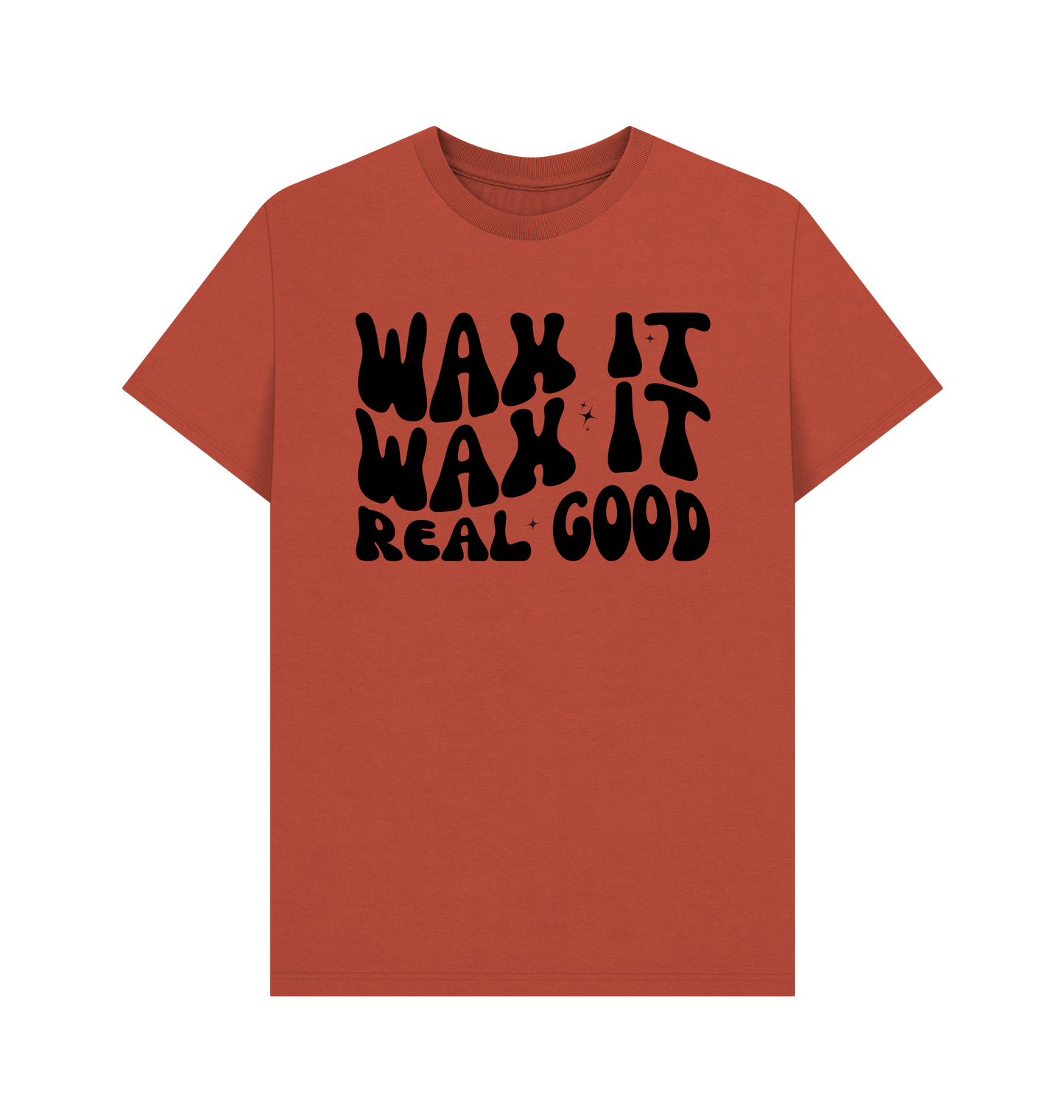 Rust Printed T-shirt Front