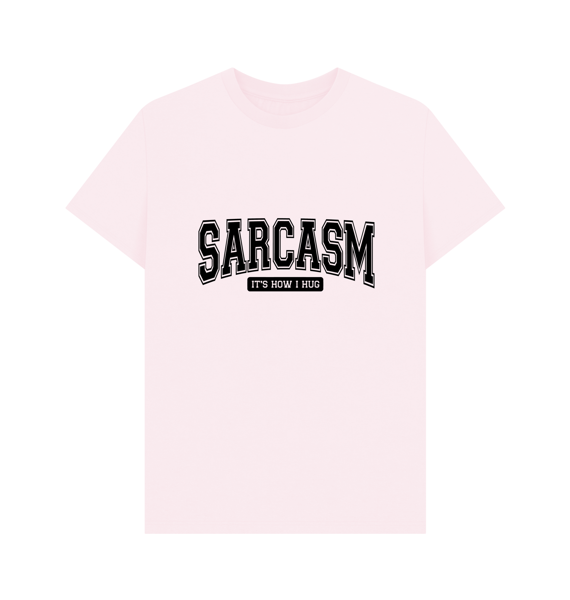 Pink Printed T-shirt Front