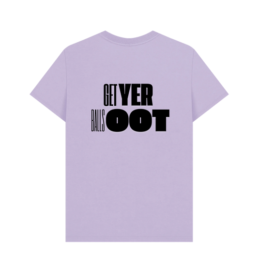 Lilac Printed T-shirt Back