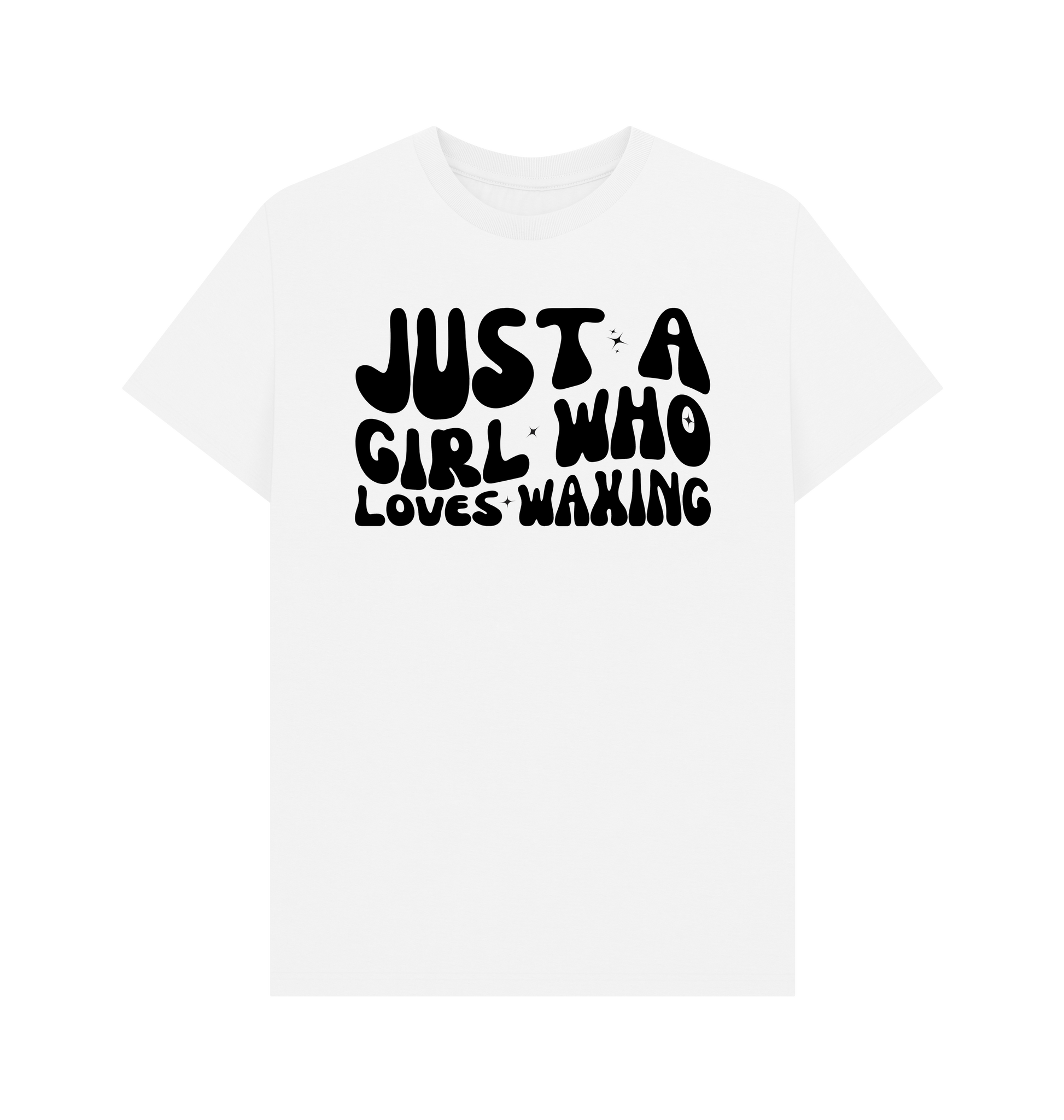 White Printed T-shirt Front