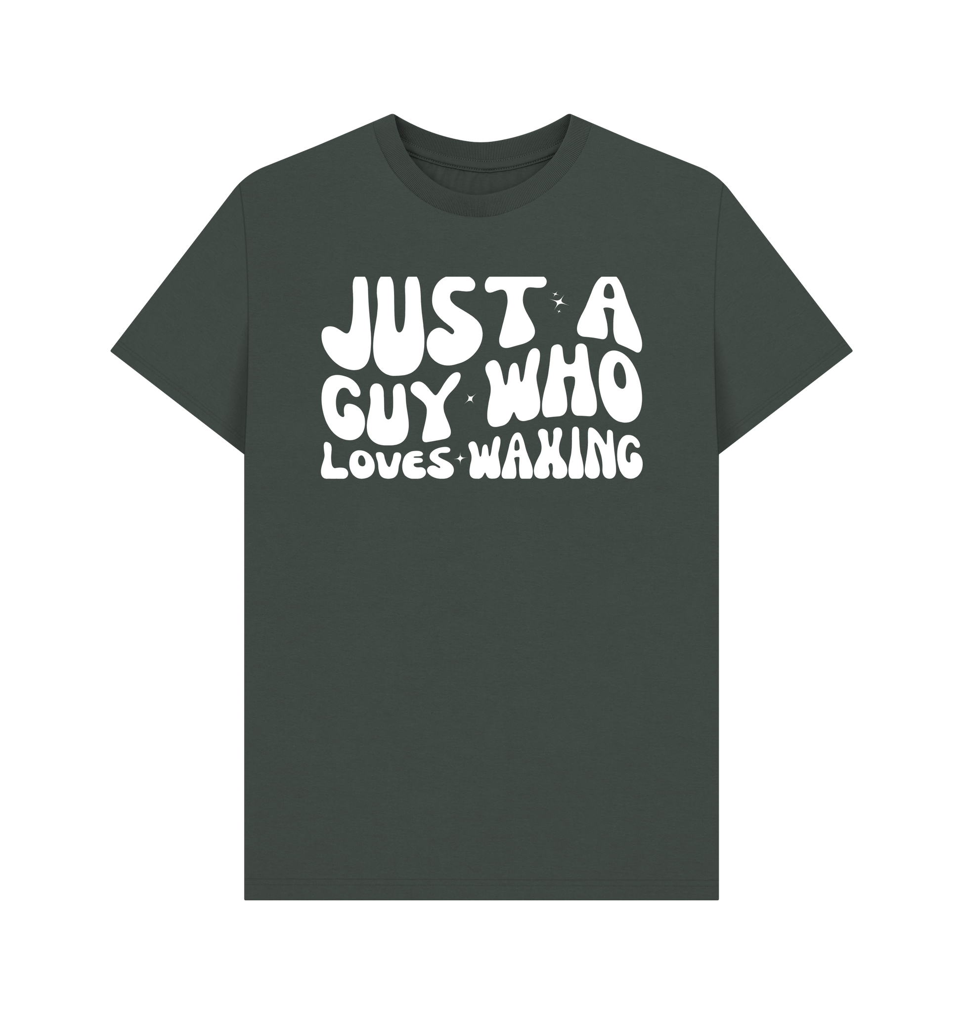 Dark Grey Printed T-shirt Front