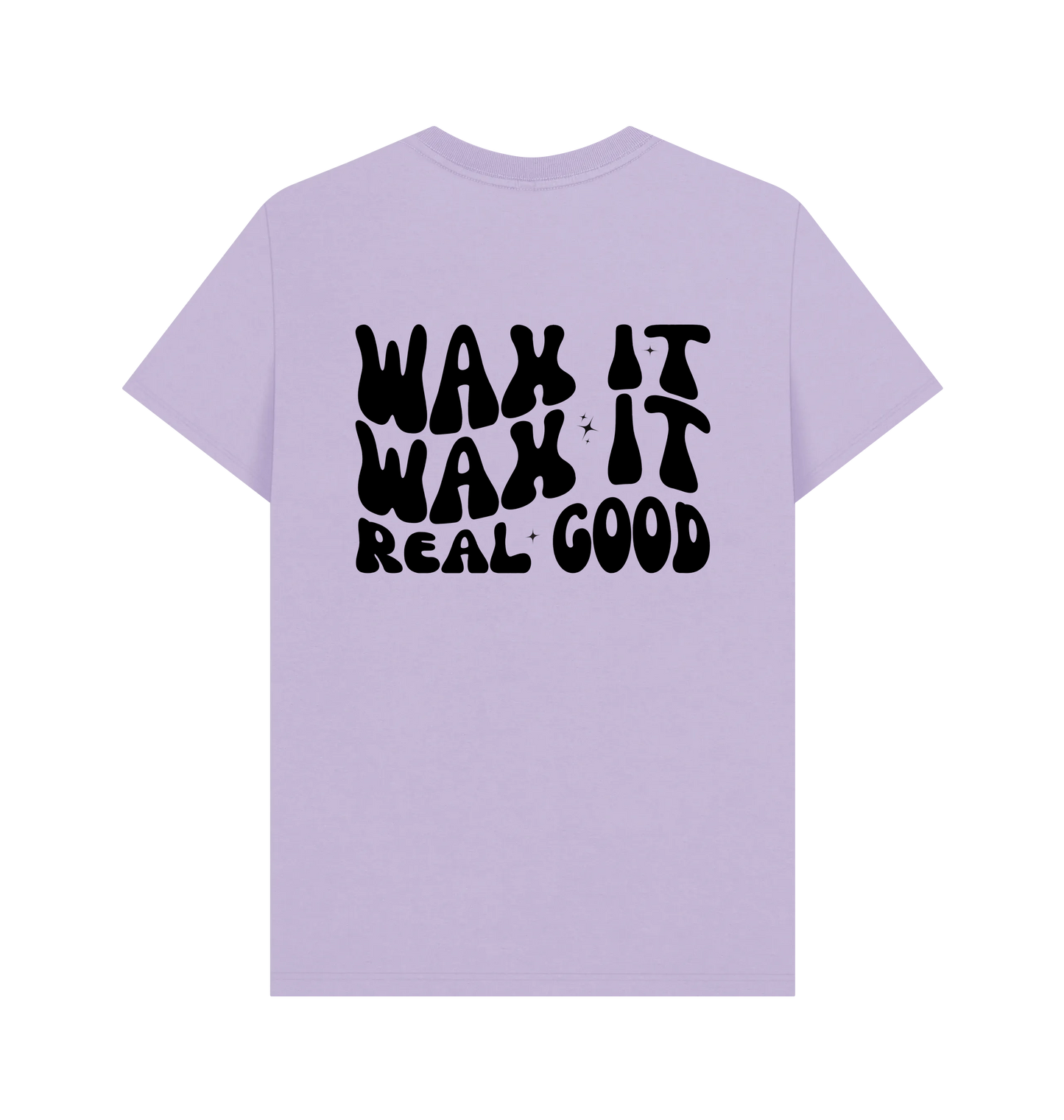 Lilac Printed T-shirt Back