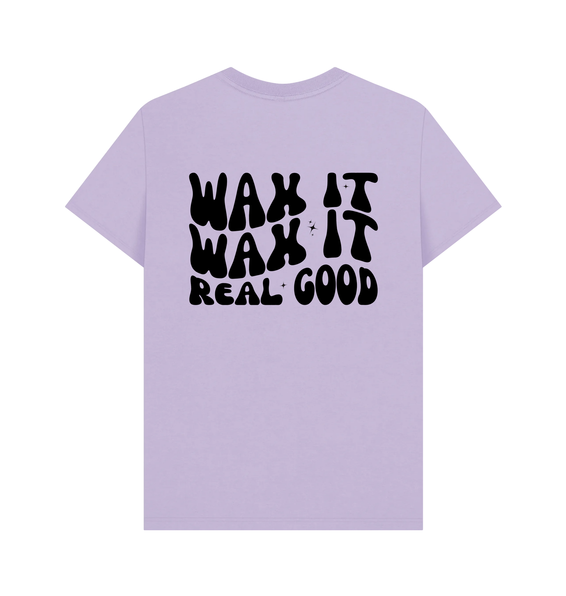 Lilac Printed T-shirt Back