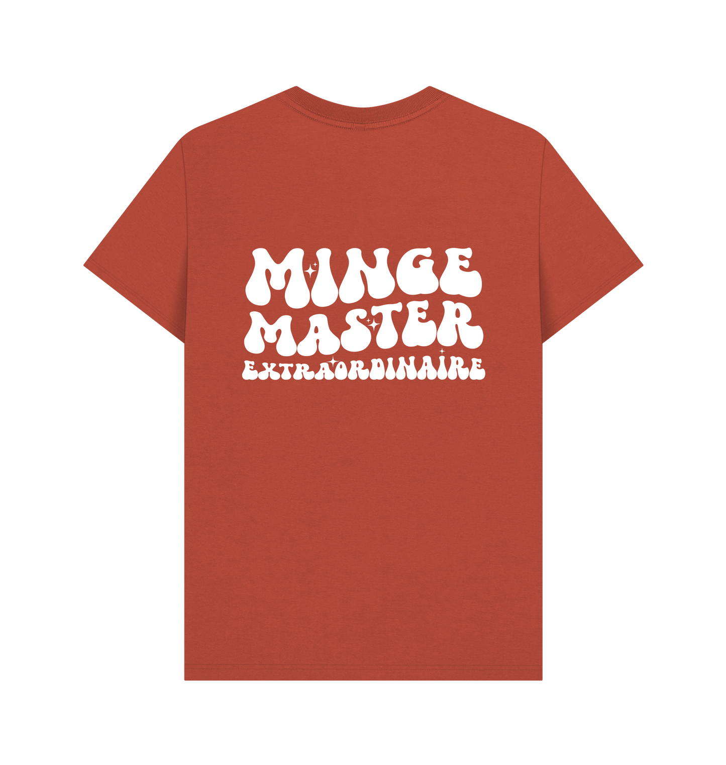Rust Printed T-shirt Back