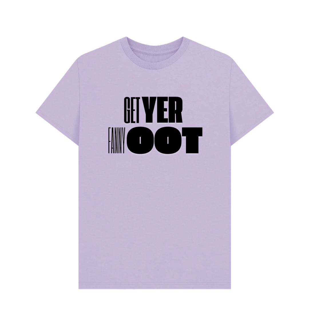 Lilac Printed T-shirt Front