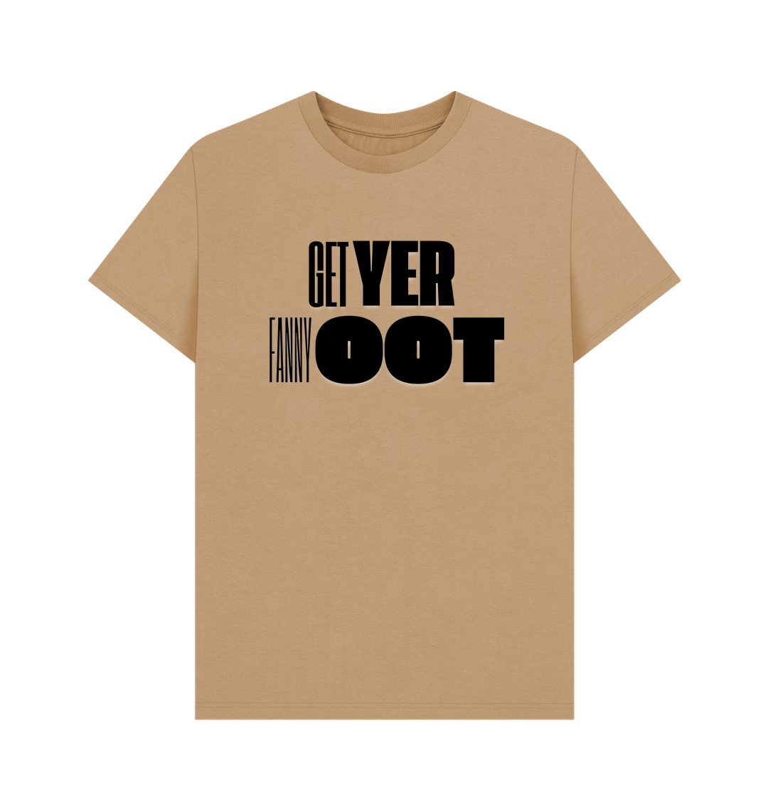 Sand Printed T-shirt Front