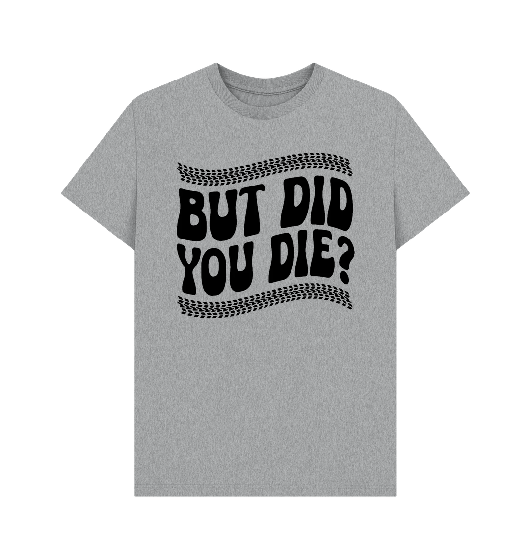 Athletic Grey Printed T-shirt Front