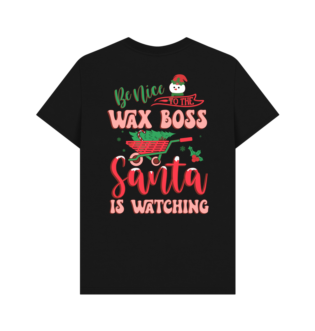 Black Printed T-shirt Back