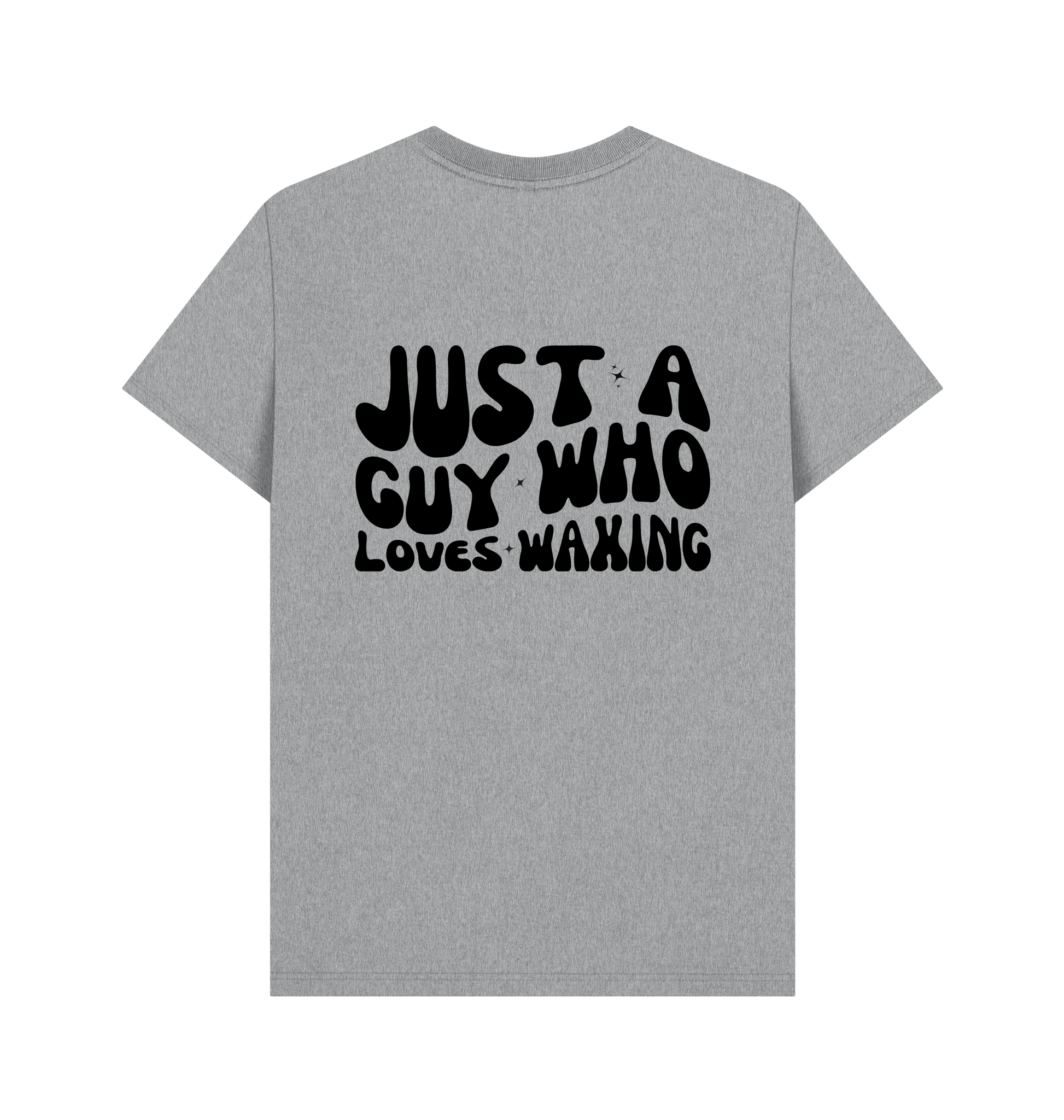 Athletic Grey Printed T-shirt Back