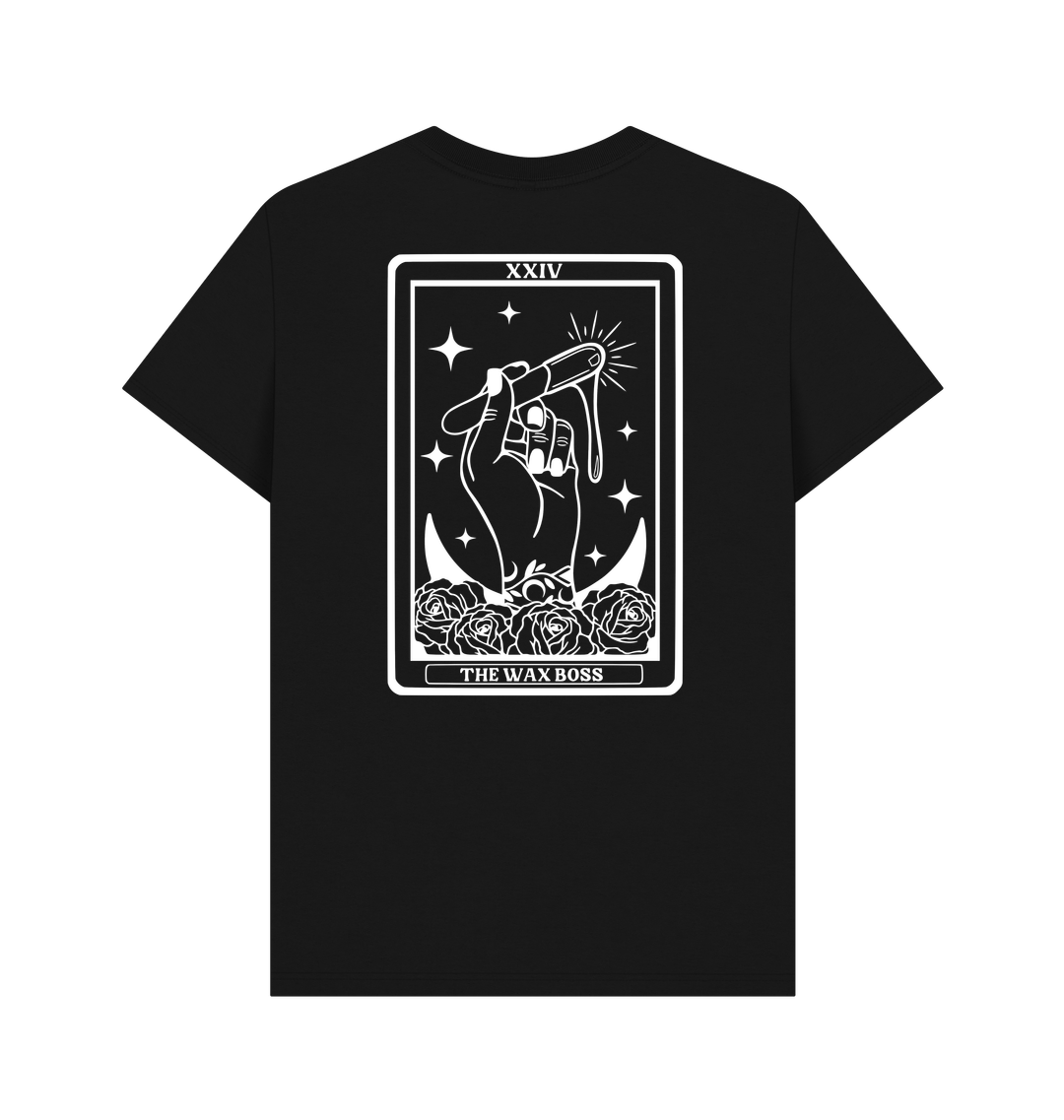 Black Printed T-shirt Back