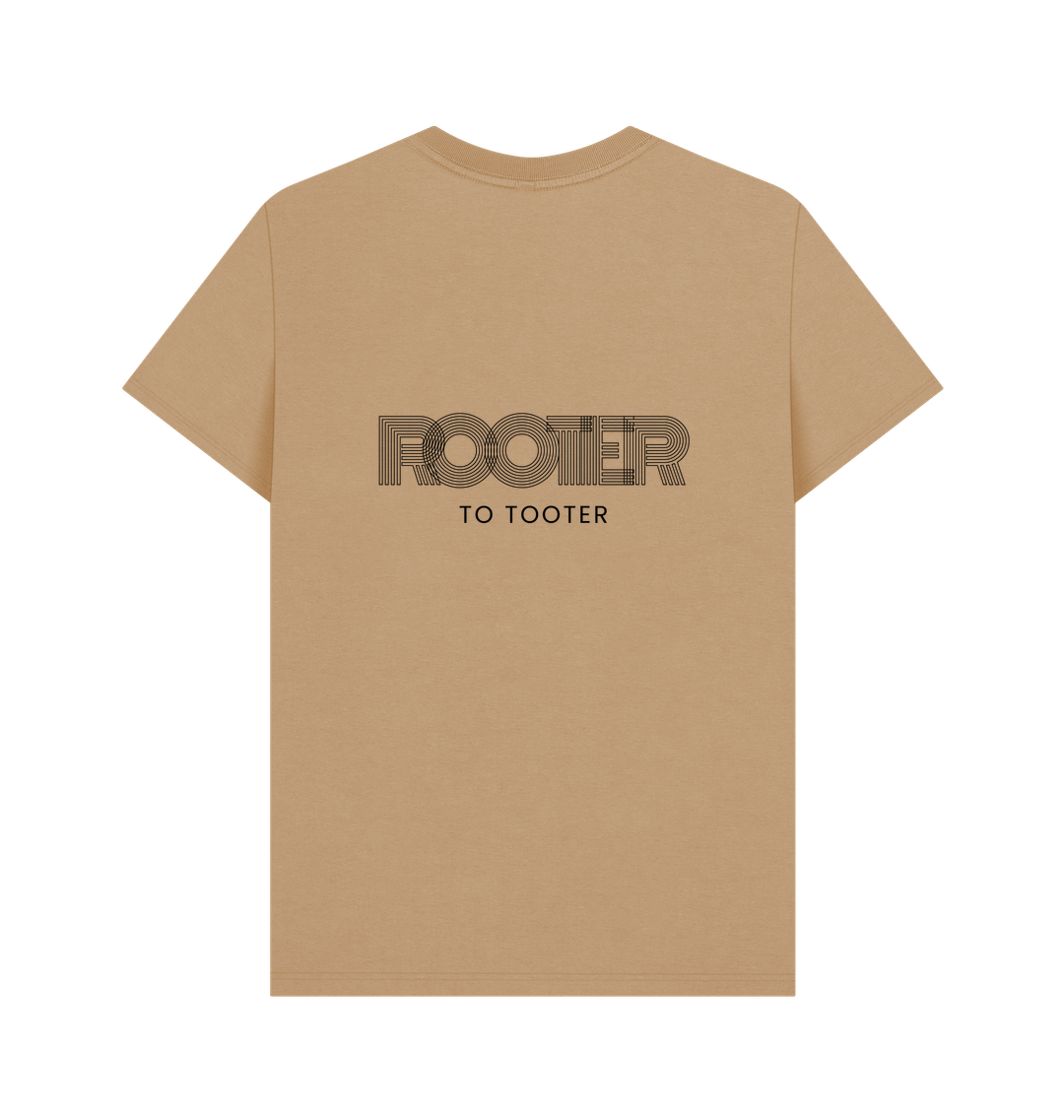 Sand Printed T-shirt Back