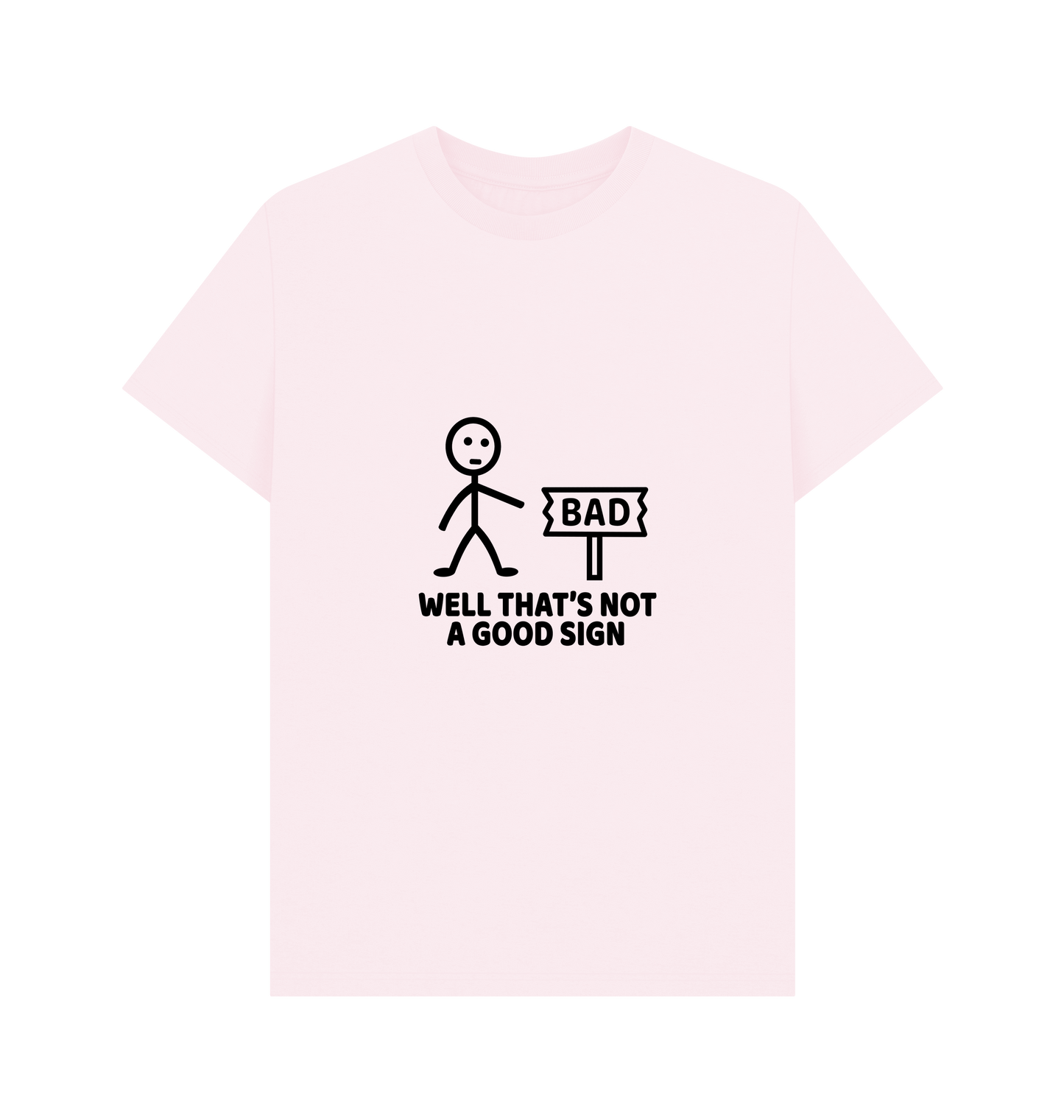 Pink Printed T-shirt Front