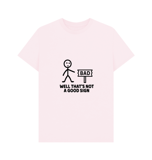Pink Printed T-shirt Front
