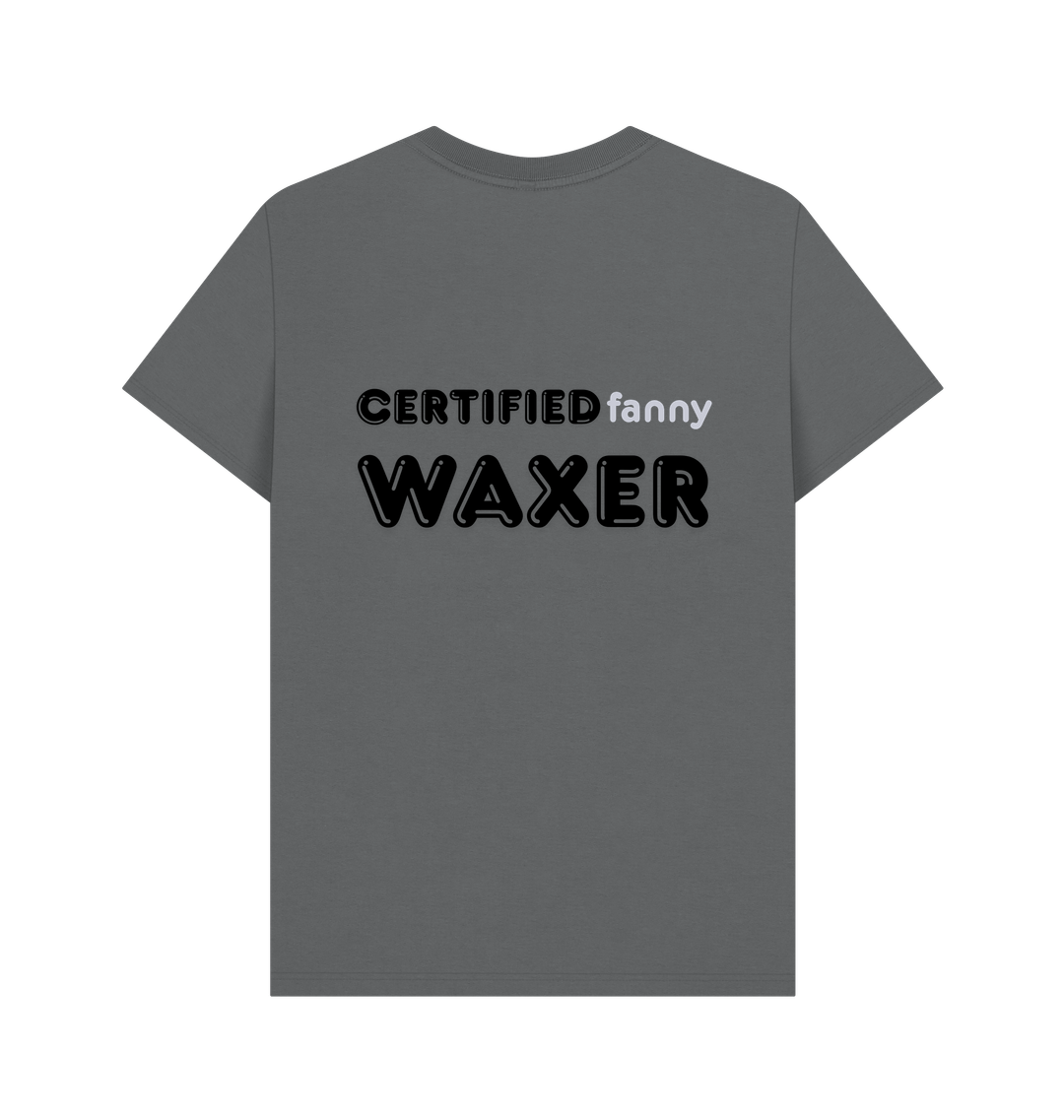 Slate Grey Printed T-shirt Back