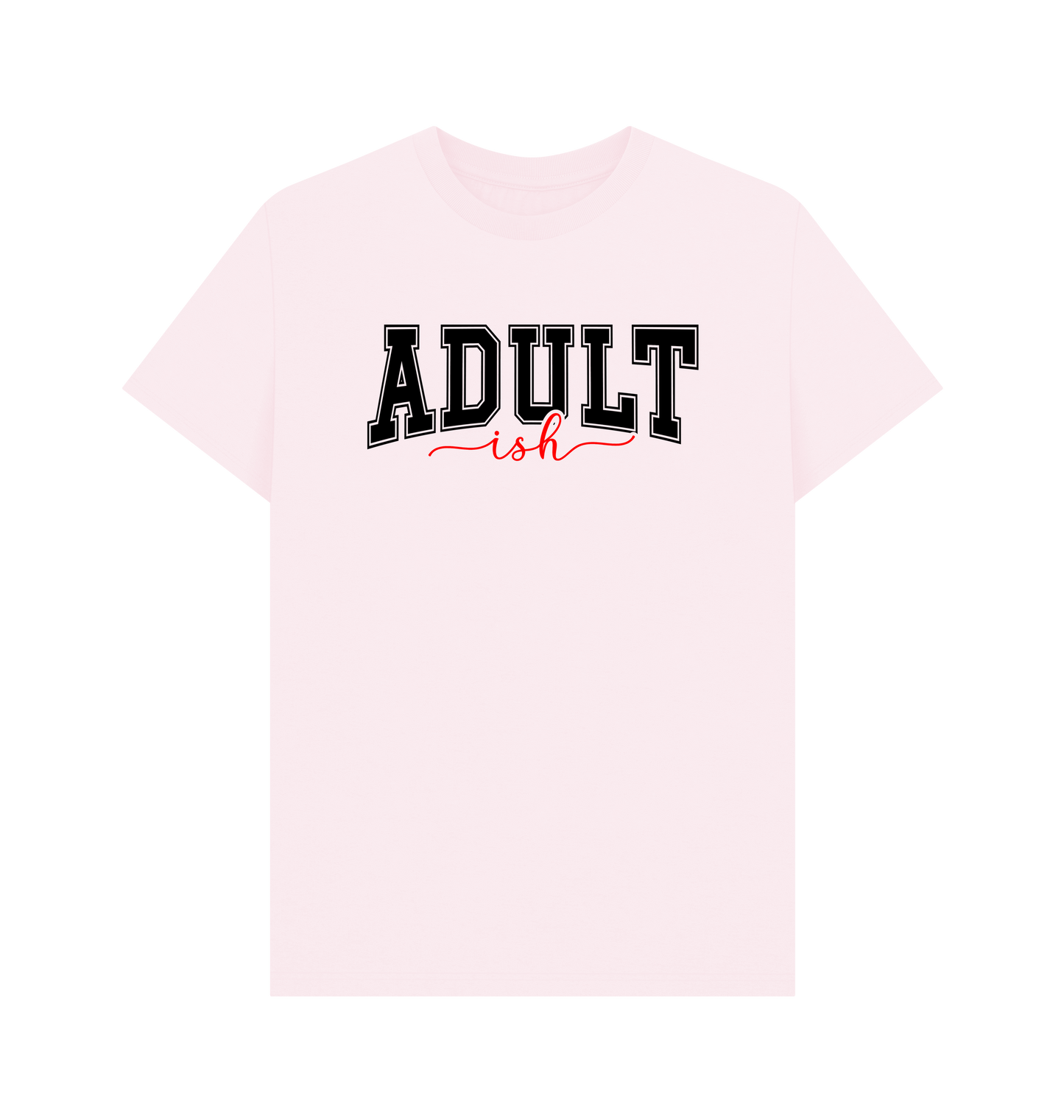 Pink Printed T-shirt Front