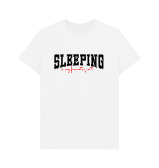 White Printed T-shirt Front