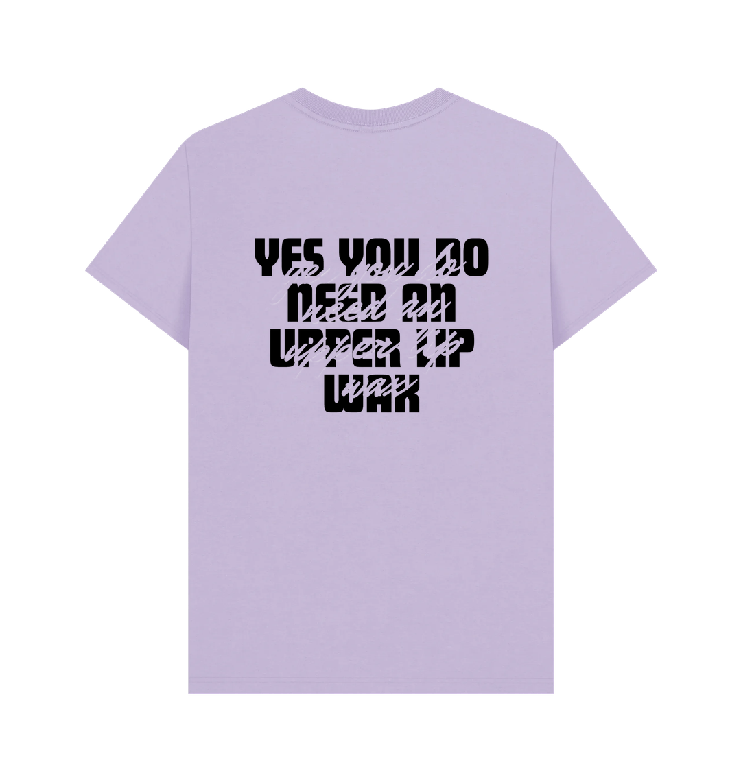 Lilac Printed T-shirt Back