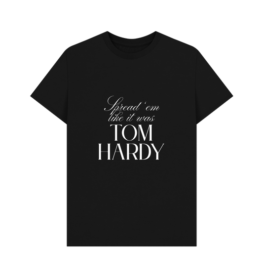 Black Printed T-shirt Front