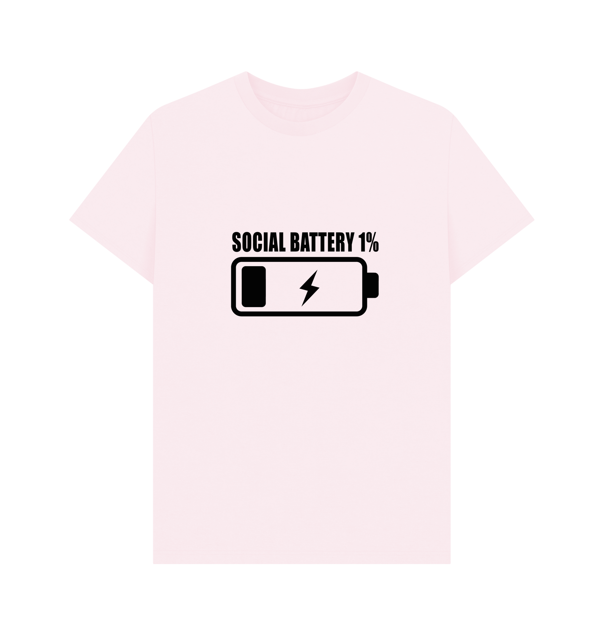 Pink Printed T-shirt Front