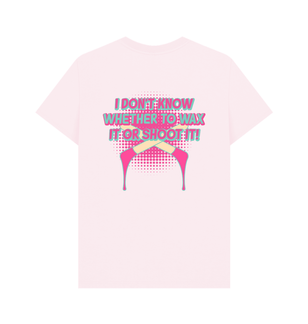 Pink BACK DESIGN - WAX OR SHOOT