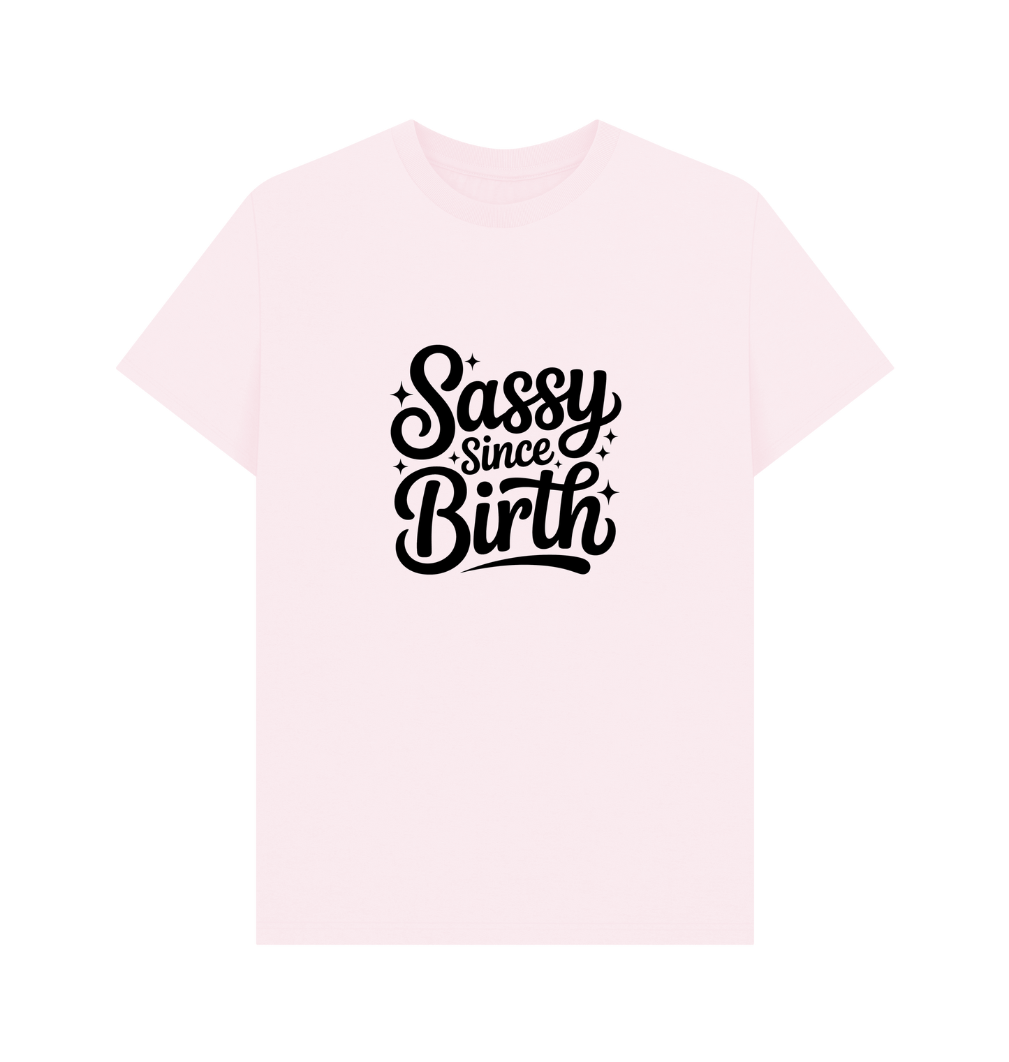 Pink Printed T-shirt Front