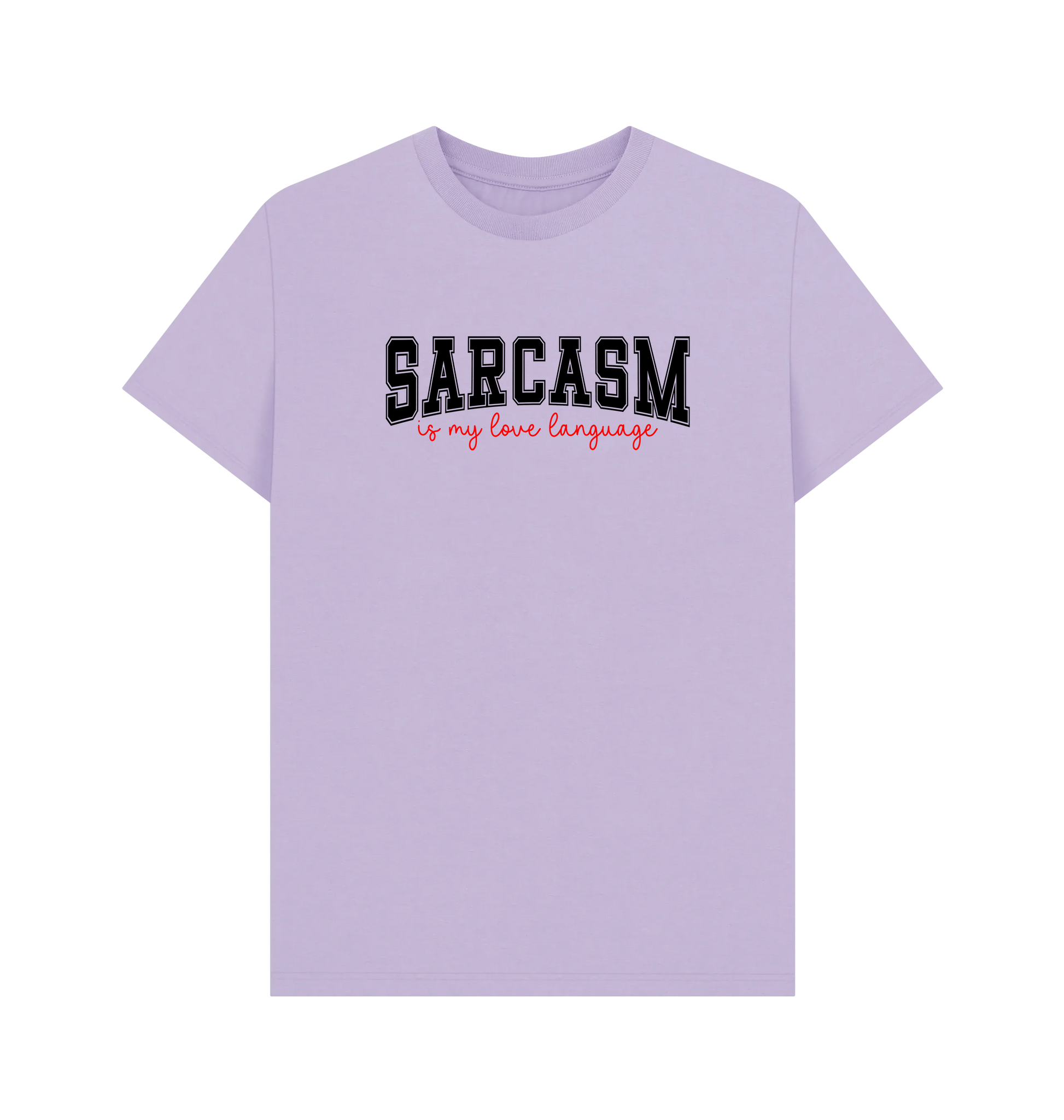 Lilac Printed T-shirt Front