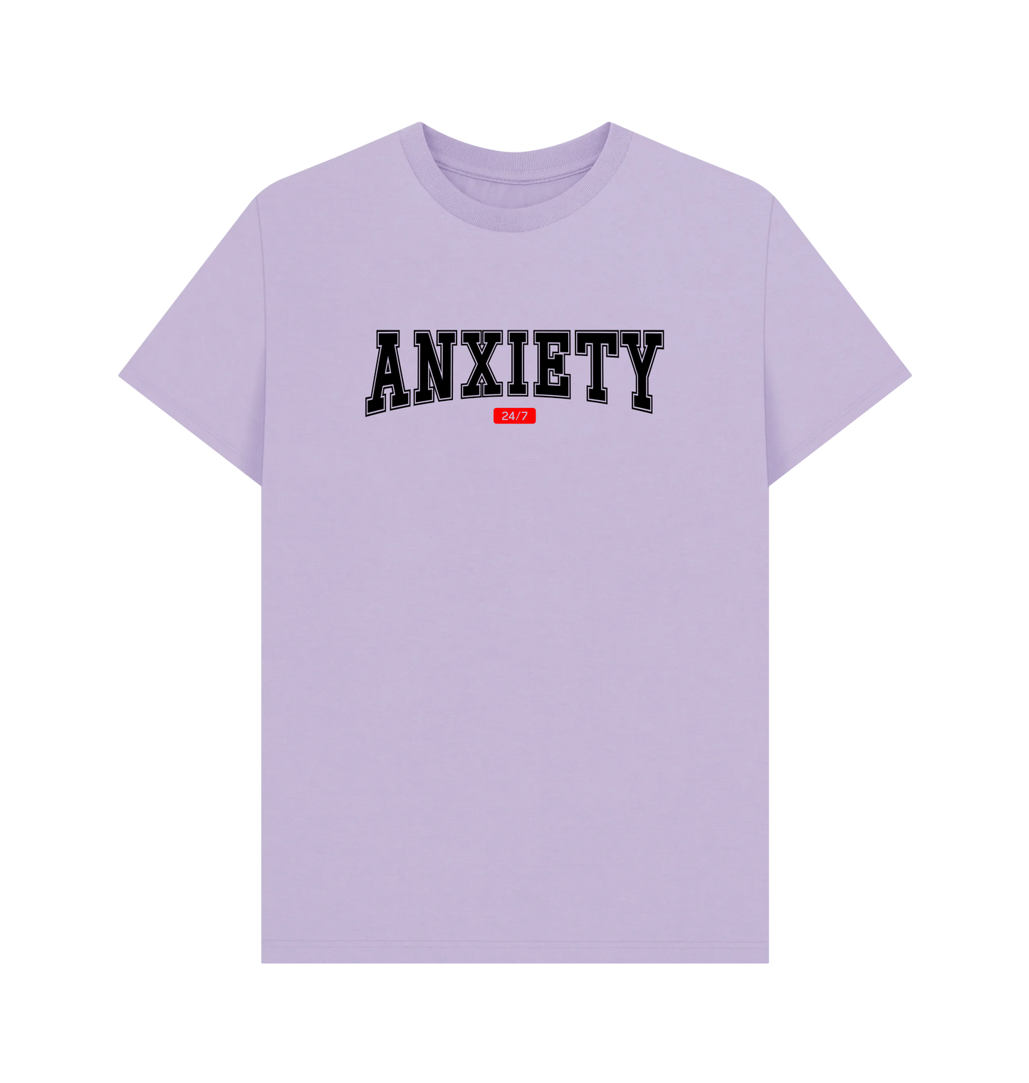 Lilac Printed T-shirt Front