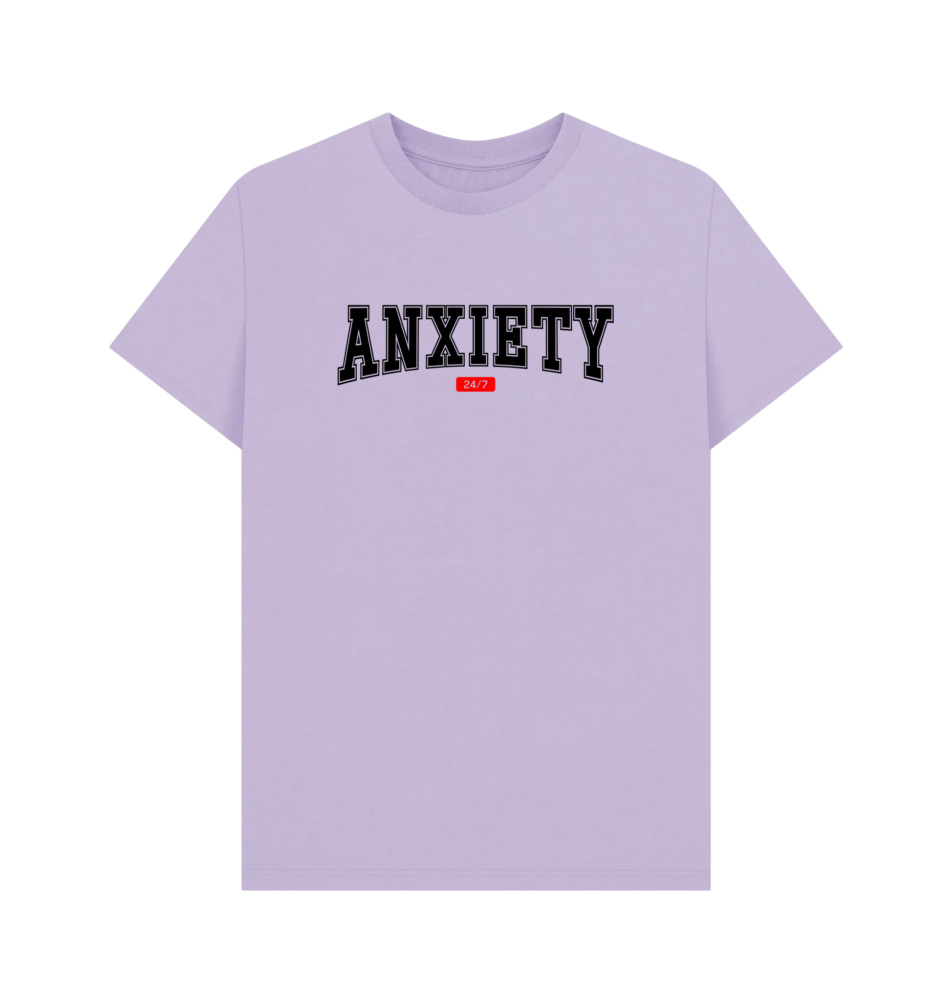 Lilac Printed T-shirt Front