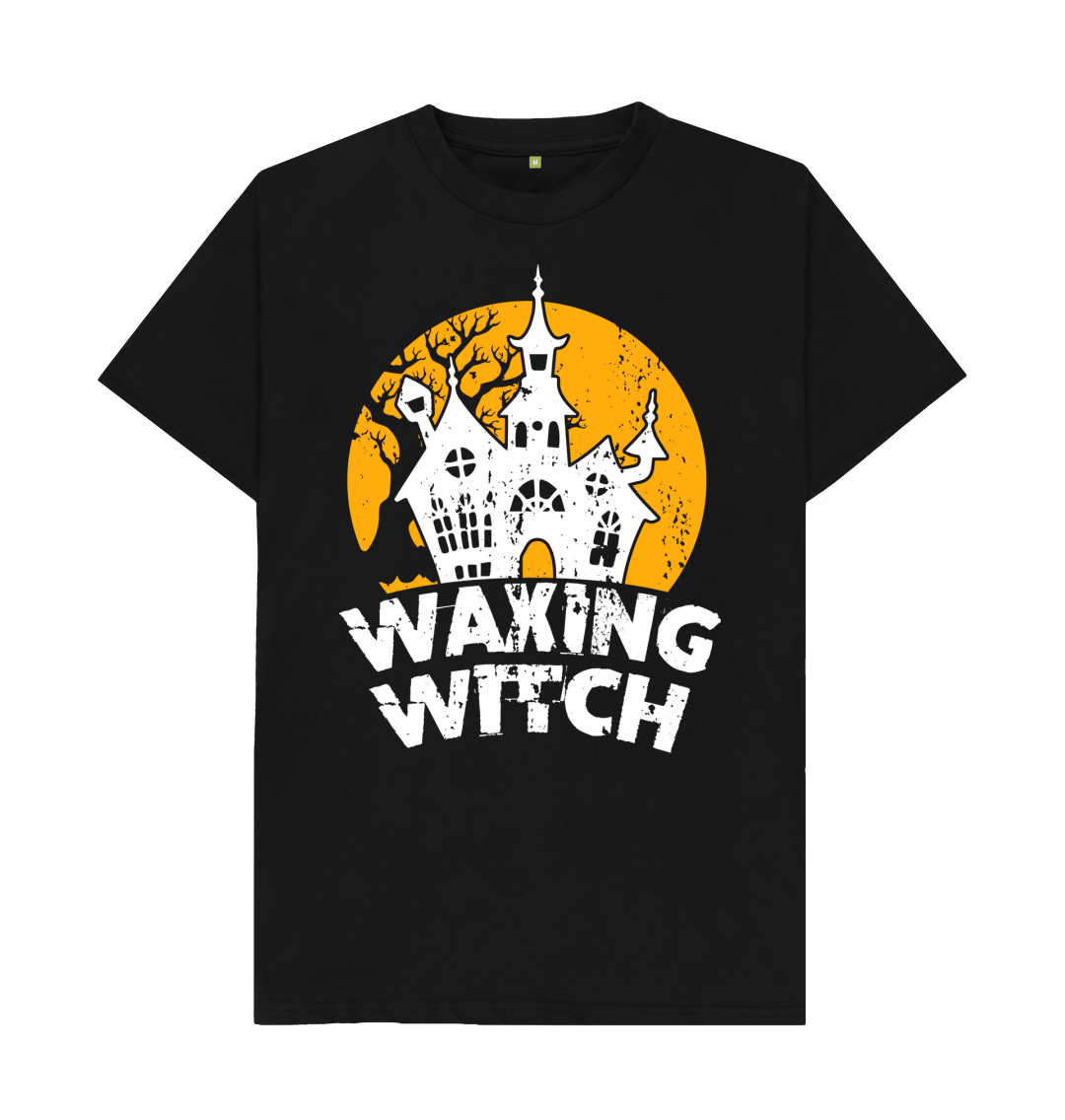 Black Printed T-shirt Front