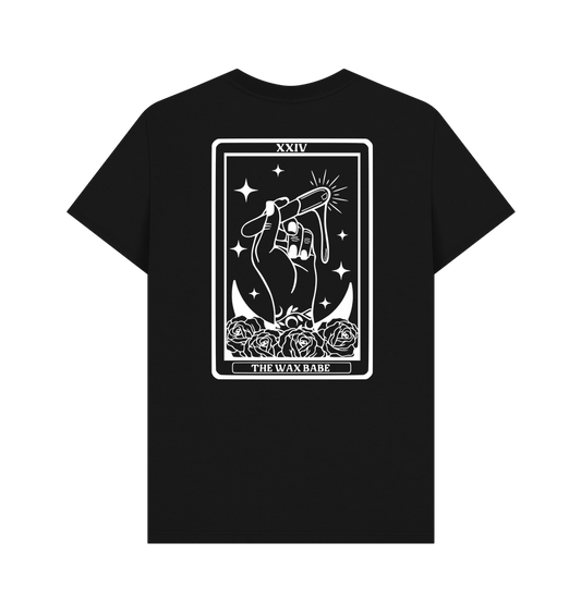 Black Printed T-shirt Back