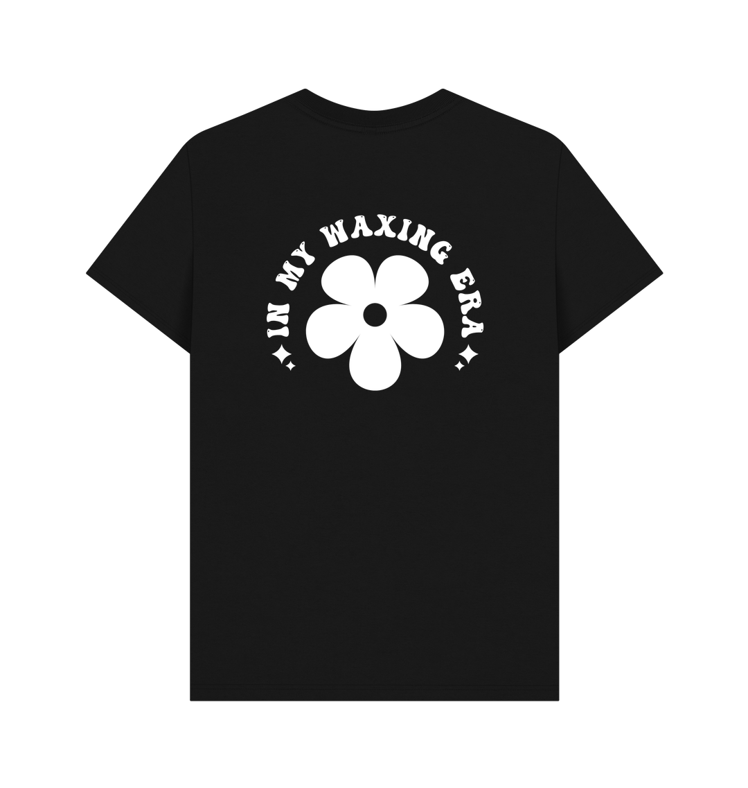 Black Printed T-shirt Back