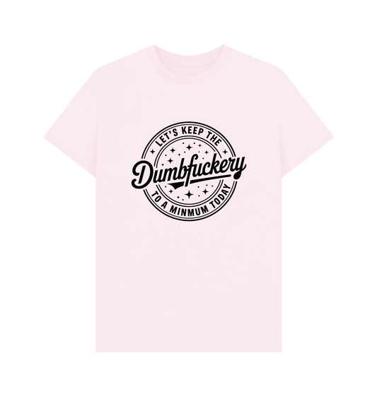 Pink Printed T-shirt Front