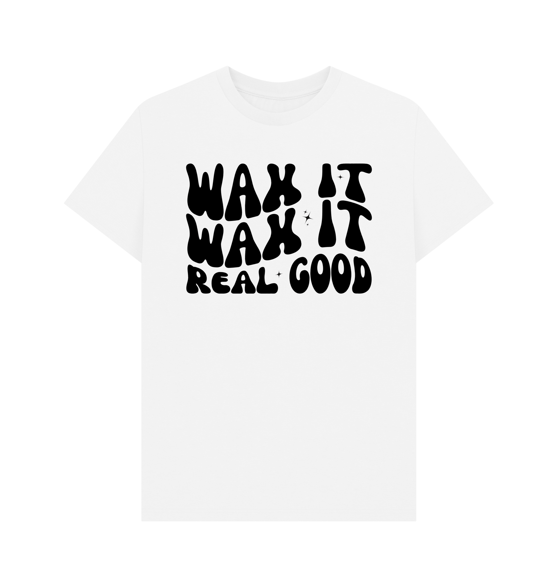 White Printed T-shirt Front
