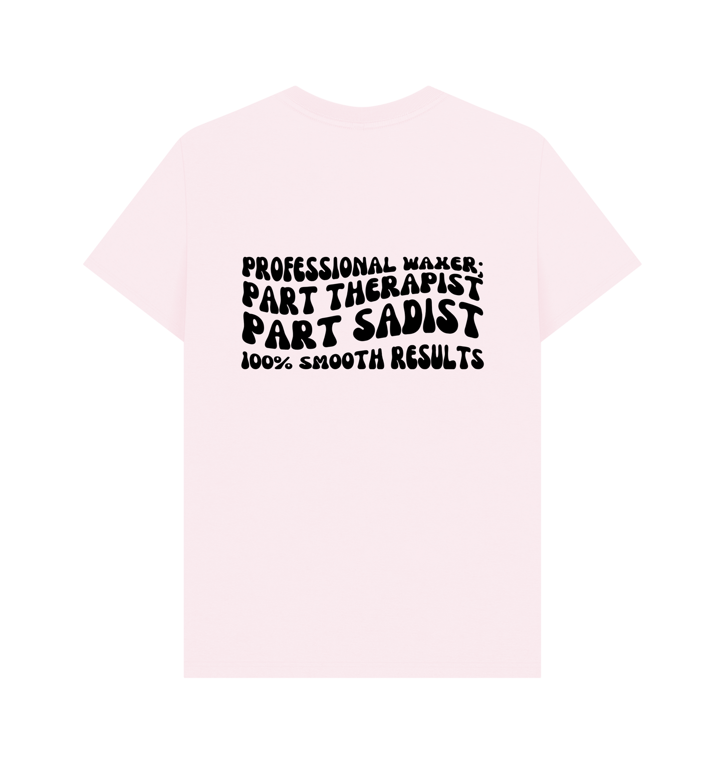 Pink Printed T-shirt Back
