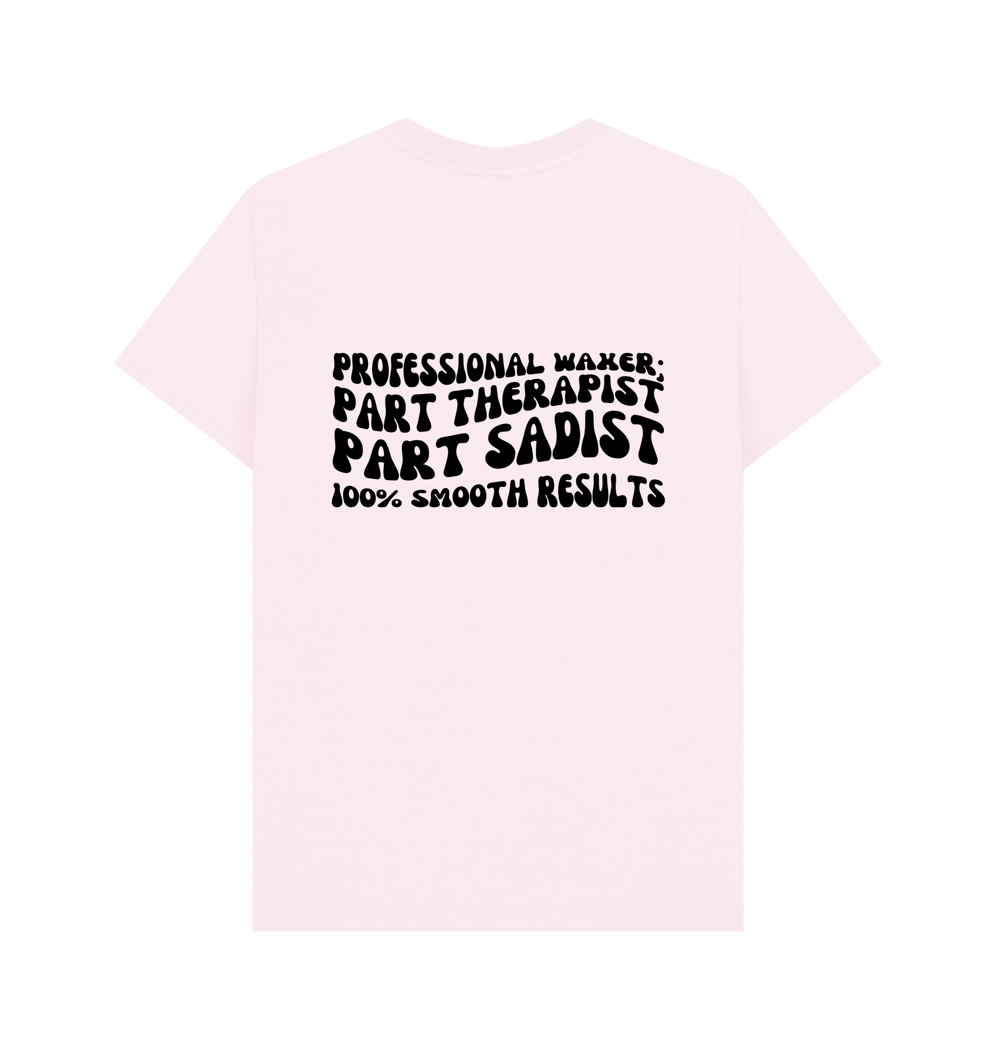 Pink Printed T-shirt Back