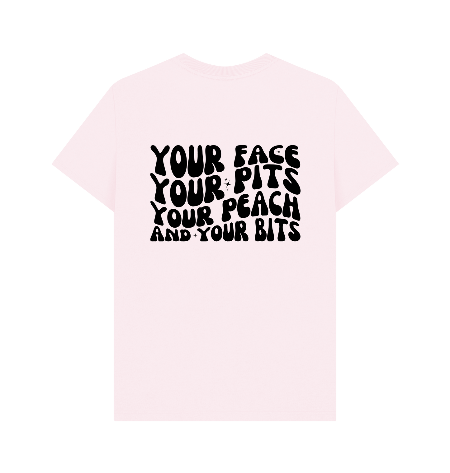 Pink Printed T-shirt Back