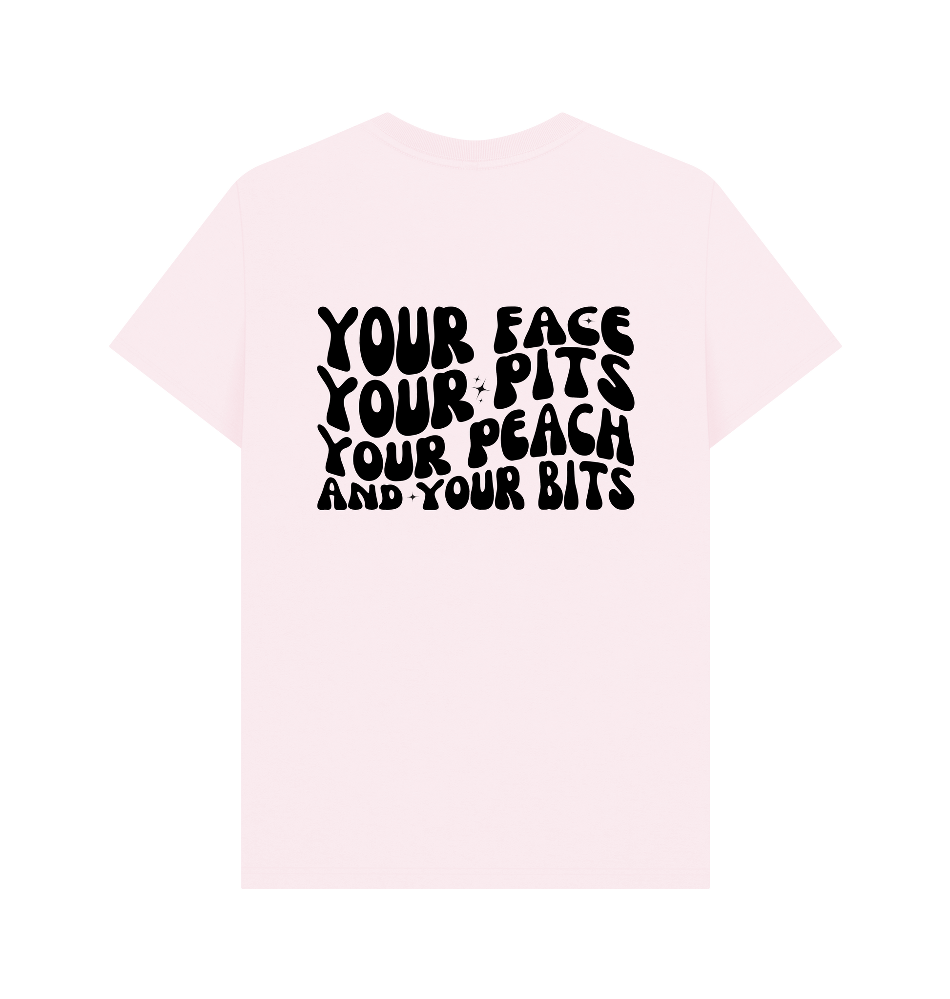Pink Printed T-shirt Back