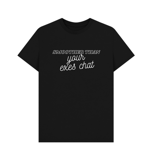 Black Printed T-shirt Front