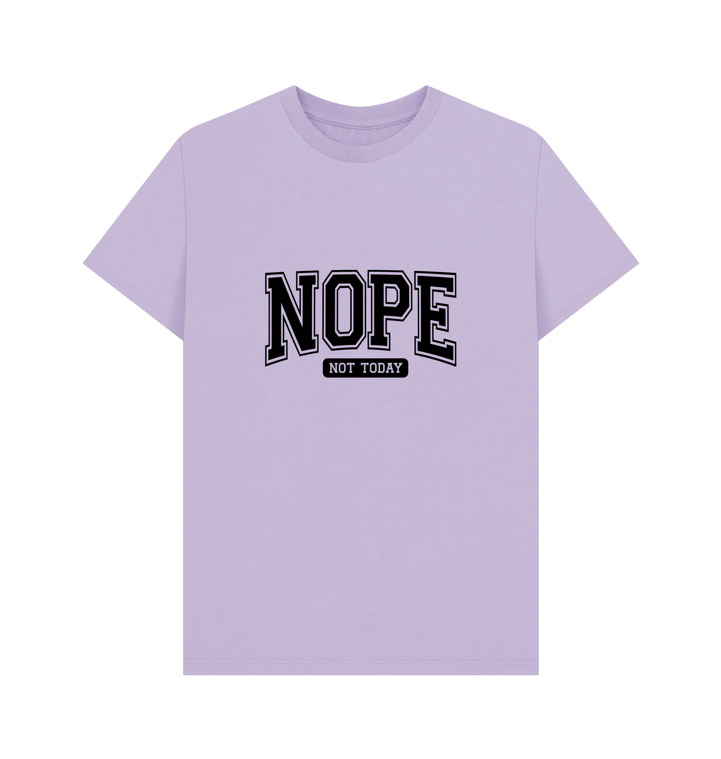 Lilac Printed T-shirt Front