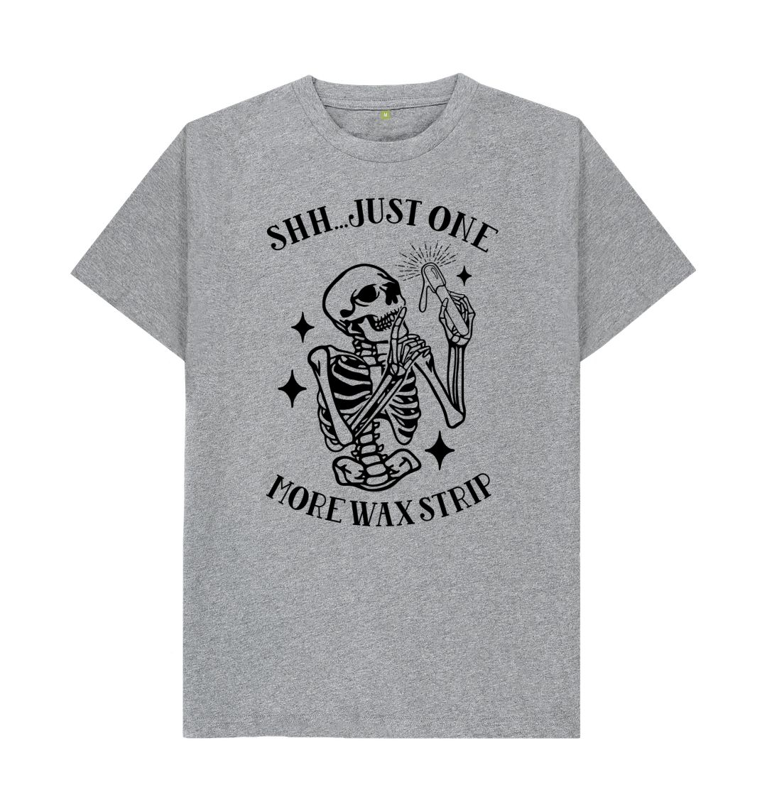 Athletic Grey JUST ONE MORE STRIP black
