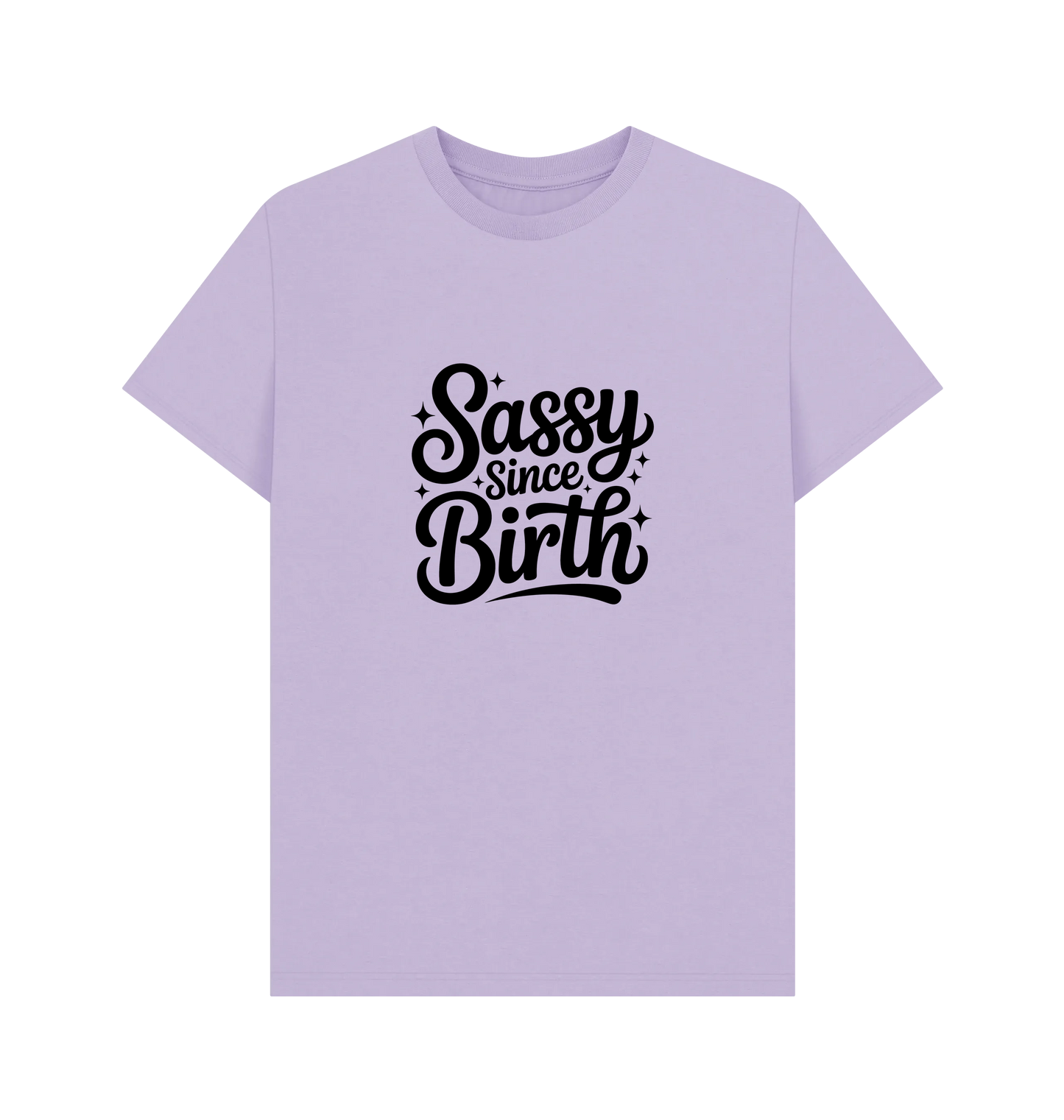 Lilac Printed T-shirt Front