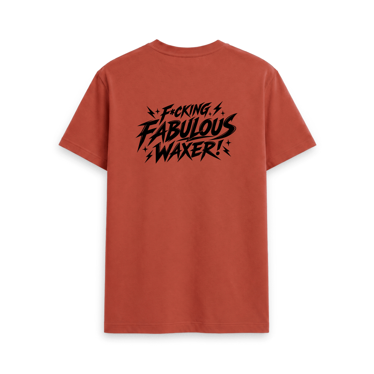 Rust Printed T-shirt Back