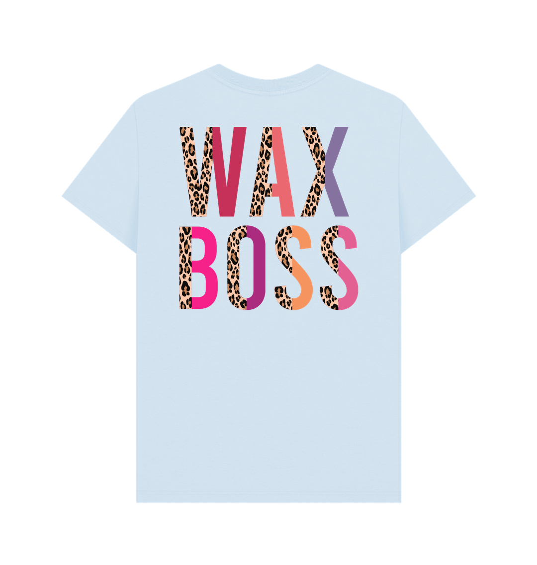 Sky Blue Printed T-shirt Back