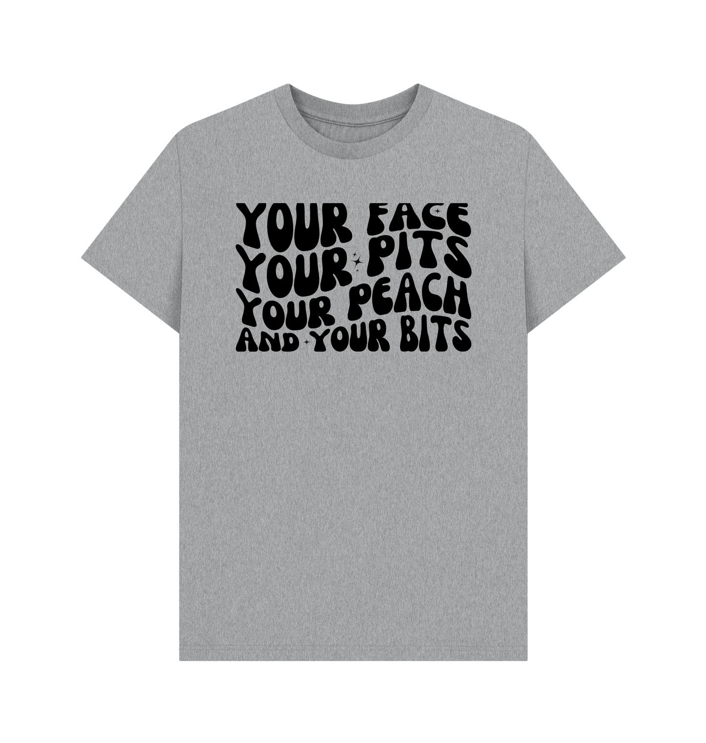 Athletic Grey Printed T-shirt Front