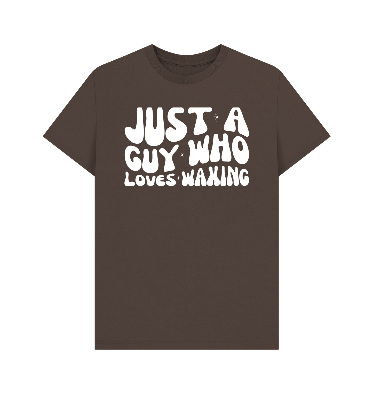Chocolate Printed T-shirt Front