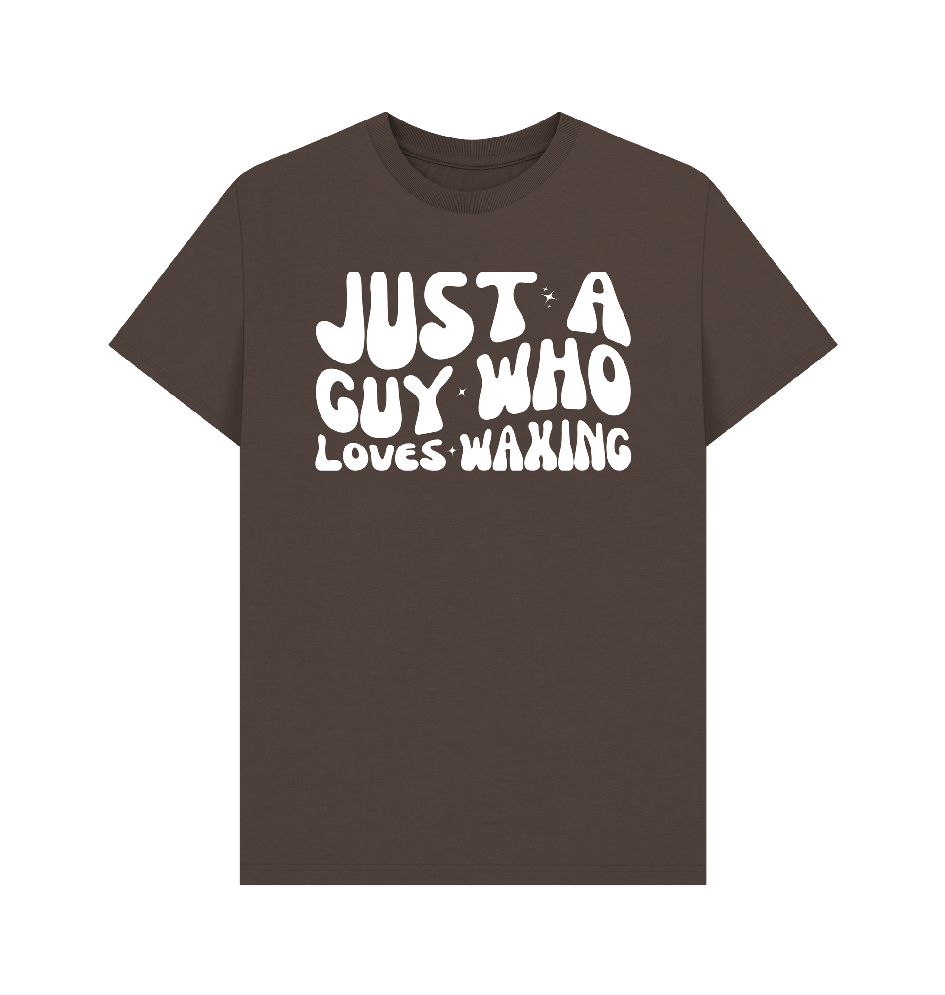 Chocolate Printed T-shirt Front