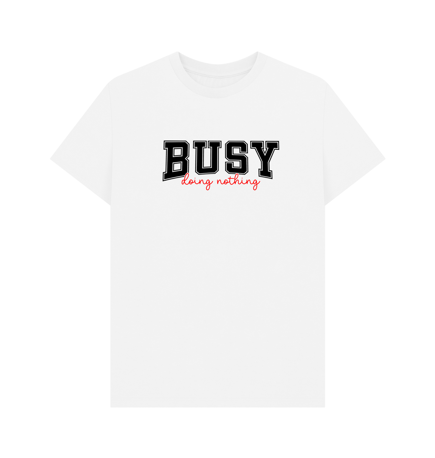 White Printed T-shirt Front