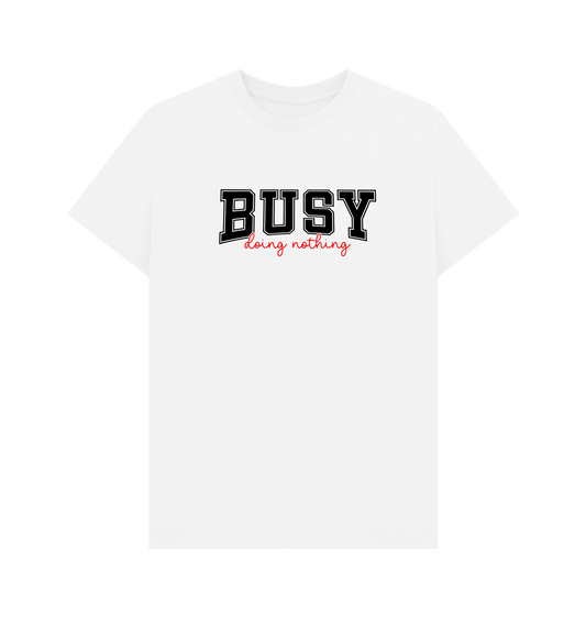 White Printed T-shirt Front