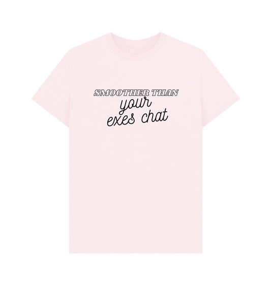 Pink Printed T-shirt Front