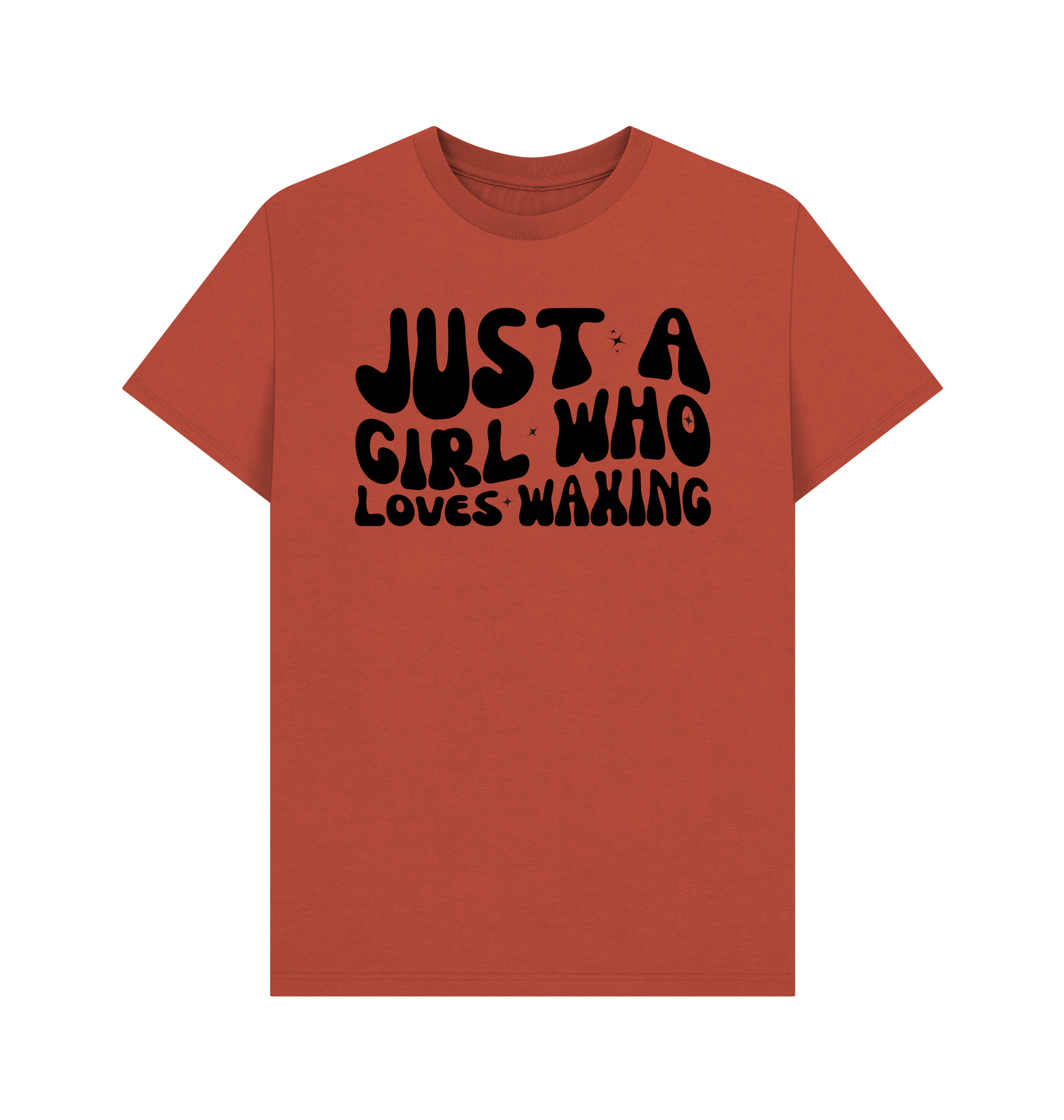 Rust Printed T-shirt Front